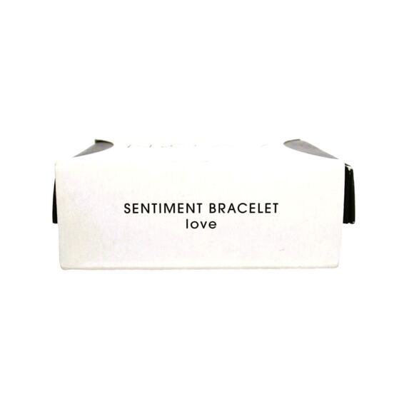 Avon Women’s Sentiment Rope Bracelet, Gold with Topaz Gemstones, Size 6-7 Wrist - Picture 5 of 5